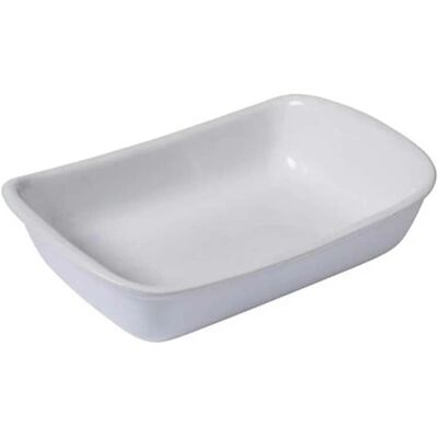 Pyrex Supreme Weißes Keramik-Backofenform - Backofen Pyrex Supreme Weißes Keramik-Backofenform - Backofen