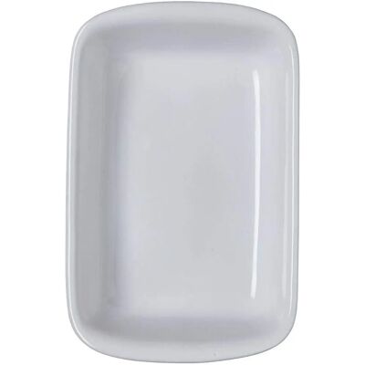 Prostokątny ceramiczny naczynie Supreme Pyrex - Białe - Naczynie do pieczenia Prostokątny ceramiczny naczynie Supreme Pyrex - Białe - Naczynie do pieczenia