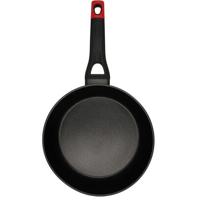 Poêle à frire profonde Pyrex Optima - Antiadhésive 26cm Noir Poêle à frire profonde Pyrex Optima - Antiadhésive 26cm Noir