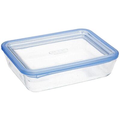 Pyrex Marke 1,5L Lebensmittelbehälter - Rechteckiger Glasbehälter Pyrex Marke 1,5L Lebensmittelbehälter - Rechteckiger Glasbehälter