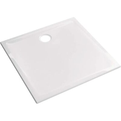 Geberit Blanc 90x90 Plateau de Douche en Céramique - Bac à Douche Geberit Blanc 90x90 Plateau de Douche en Céramique - Bac à Douche