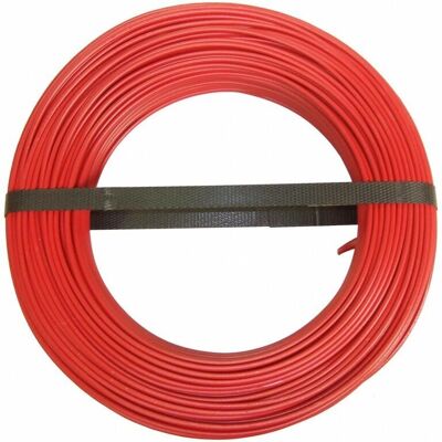 Centrale Brico - Cable eléctrico 1,5mm² H07VU - 100M Rojo Centrale Brico - Cable eléctrico 1,5mm² H07VU - 100M Rojo