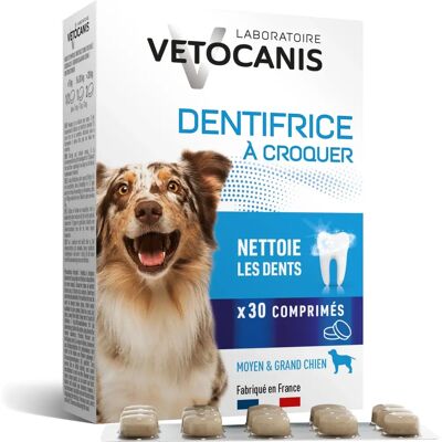 Vetocanis Tandkrämstablett - Katt, 30 st - Tandvård Vetocanis Tandkrämstablett - Katt, 30 st - Tandvård