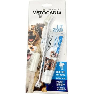Vitalvéto K.O PlaK Vitalvéto Kit de soins dentaires - Dental Kit - Publicité Vitalvéto K.O PlaK Vitalvéto Kit de soins dentaires - Dental Kit - Publicité