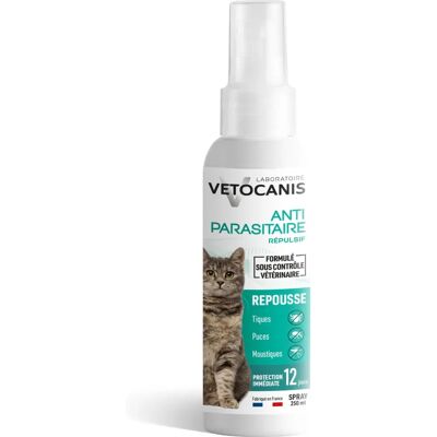 VETOCANIS Spray anti-puces, tiques et moustiques - 250ml - Insectifuge VETOCANIS Spray anti-puces, tiques et moustiques - 250ml - Insectifuge