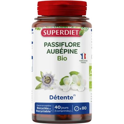 Super Diet Weißdorn - Passionsblume - Nahrungsergänzung Super Diet Weißdorn - Passionsblume - Nahrungsergänzung