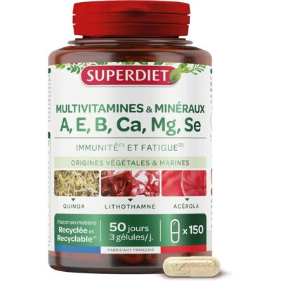 Super Diet Multivitamin - Calcium, Magnesium, B-Vitamine - Multivitamin & Mineralien Super Diet Multivitamin - Calcium, Magnesium, B-Vitamine - Multivitamin & Mineralien