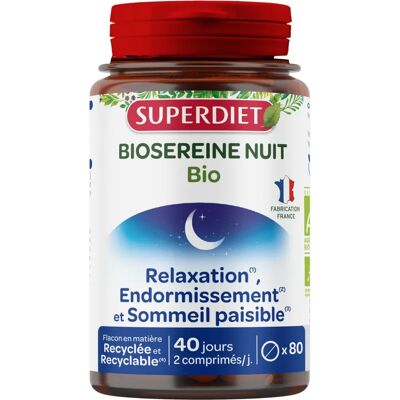 Super Diet Biosereine Passionsblume Baldrian Schlafunterstützung - Nahrungsergänzungsmittel Super Diet Biosereine Passionsblume Baldrian Schlafunterstützung - Nahrungsergänzungsmittel