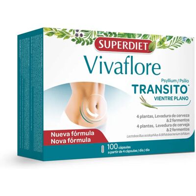 Superdiet Vivaflore Tránsito y Bienestar - 150 Comprimidos Superdiet Vivaflore Tránsito y Bienestar - 150 Comprimidos