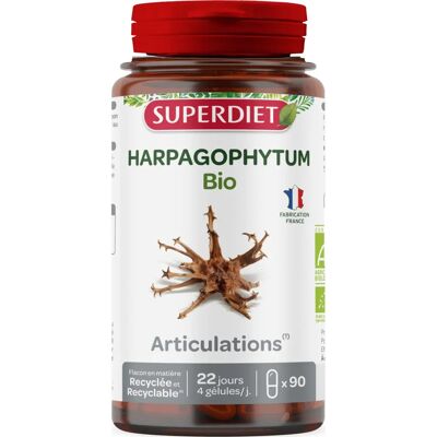 Superdiet Harpagophytum Bio - 90 Kapseln - Nahrungsergänzungsmittel Superdiet Harpagophytum Bio - 90 Kapseln - Nahrungsergänzungsmittel
