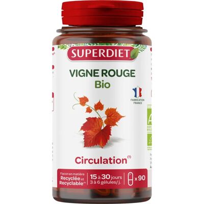 Superdiet Vigne Rouge Bio - 90 cápsulas Superdiet Vigne Rouge Bio - 90 cápsulas