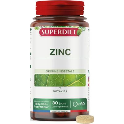 Superdiet Zink Goyavier Blatt-Extrakt - Immunität, Haut, Haare - Nahrungsergänzung Superdiet Zink Goyavier Blatt-Extrakt - Immunität, Haut, Haare - Nahrungsergänzung