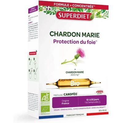 Super Diet Chardon Marie - Complément pour le foie - Publicité Super Diet Chardon Marie - Complément pour le foie - Publicité