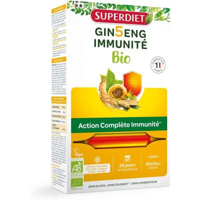 Superdiet Ginseng Immunität Bio - 20 Ampullen Superdiet Ginseng Immunität Bio - 20 Ampullen