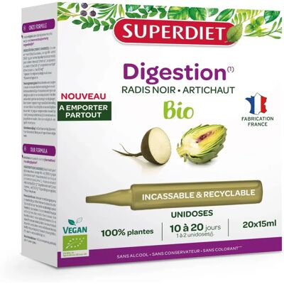 Superdiet Bio Schwarz-Rettich Artischocke - 20 Einzeldosen Superdiet Bio Schwarz-Rettich Artischocke - 20 Einzeldosen