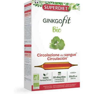 Super Diet Ginkgofit Biloba - 20 Viales Super Diet Ginkgofit Biloba - 20 Viales