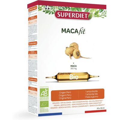 Super Diet Macafit Bio Maca Ampollas - Suplementos Super Diet Macafit Bio Maca Ampollas - Suplementos