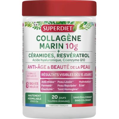 Superdiet Collagène Marin - Anti-âge Vanille 210g - Publicité Superdiet Collagène Marin - Anti-âge Vanille 210g - Publicité