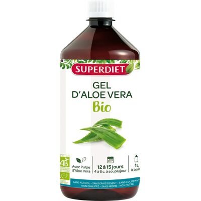 Super Diet Bio-Aloe Vera Gel - 1L - Aloe Vera Gel Super Diet Bio-Aloe Vera Gel - 1L - Aloe Vera Gel