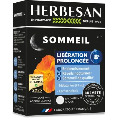 Herbesan Noctaphyt LP 8h Sommeil - Complément alimentaire - Publicité Herbesan Noctaphyt LP 8h Sommeil - Complément alimentaire - Publicité