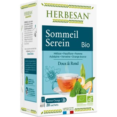 Herbesan Bio-Schlaftee - Organischer Kräutertee für besseren Schlaf Herbesan Bio-Schlaftee - Organischer Kräutertee für besseren Schlaf
