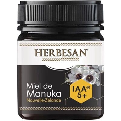 Herbesan Miel de Manuka IAA 5+ - 250g - Publicité Herbesan Miel de Manuka IAA 5+ - 250g - Publicité