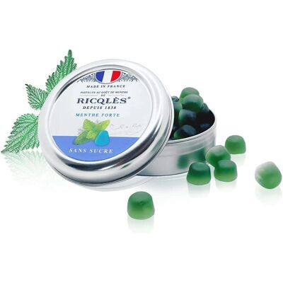 Pastilles Ricqlès à la Menthe - Confiserie - Publicité Pastilles Ricqlès à la Menthe - Confiserie - Publicité