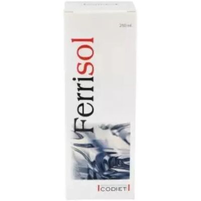 Codiet Ferrisol 250 ml - Syrup for Iron Deficiency Anemia Codiet Ferrisol 250 ml - Syrup for Iron Deficiency Anemia