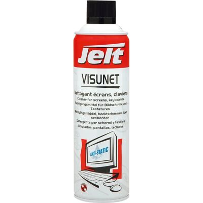 Jelt Visunet - Mousse nettoyante écrans 650ml - Publicité Jelt Visunet - Mousse nettoyante écrans 650ml - Publicité