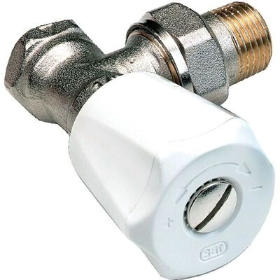 COMAP vernickeltes Heizkörperventil mit einstellbarem Durchfluss - 418206 COMAP vernickeltes Heizkörperventil mit einstellbarem Durchfluss - 418206