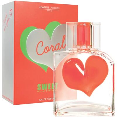 Jeanne Arthes Sweet Sixteen Coral - Owocowo Kwiatowy - 100ml Perfum dla Kobiet Jeanne Arthes Sweet Sixteen Coral - Owocowo Kwiatowy - 100ml Perfum dla Kobiet