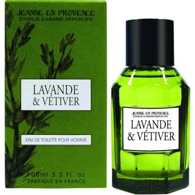Jeanne en Provence Lavande & Vétiver Eau de Toilette - Eau de toilette - Publicité Jeanne en Provence Lavande & Vétiver Eau de Toilette - Eau de toilette - Publicité