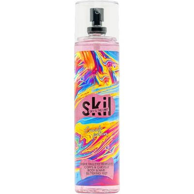 Skil Toxic Love Crush Potion - Spray de corp cu parfum și sclipici pentru femei Skil Toxic Love Crush Potion - Spray de corp cu parfum și sclipici pentru femei