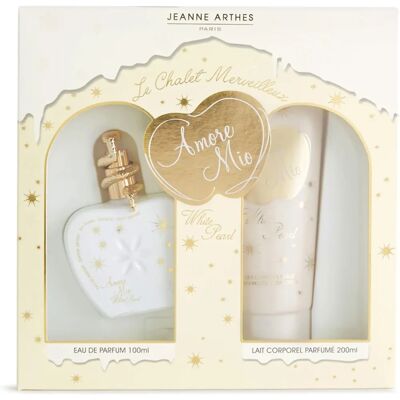 Jeanne Arthes White Pearl Geschenkset - Parfüm & Bodylotion Jeanne Arthes White Pearl Geschenkset - Parfüm & Bodylotion