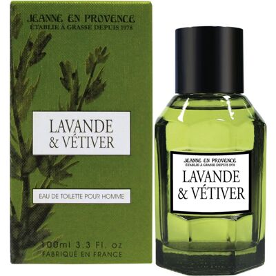 Jeanne en Provence Lavande & Vétiver - Herreparfume 100ml Jeanne en Provence Lavande & Vétiver - Herreparfume 100ml
