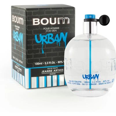 Jeanne Arthes Boum Urban - Eau de Toilette for Men 100ml Jeanne Arthes Boum Urban - Eau de Toilette for Men 100ml