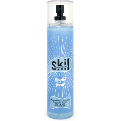 Skil Night Call Night Fever Lichaamspray - Fruitig, Glitter, Vrouw Skil Night Call Night Fever Lichaamspray - Fruitig, Glitter, Vrouw