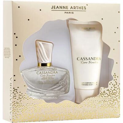 Jeanne Arthes Cassandra Roses Bianche Eau De Parfum - Set Regalo Jeanne Arthes Cassandra Roses Bianche Eau De Parfum - Set Regalo