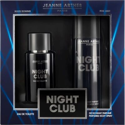 Jeanne Arthes Night Club - Fragrance Gift Set for Men Jeanne Arthes Night Club - Fragrance Gift Set for Men