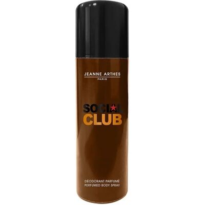 Jeanne Arthes Social Club Deodorant Spray for Men 200ml Jeanne Arthes Social Club Deodorant Spray for Men 200ml