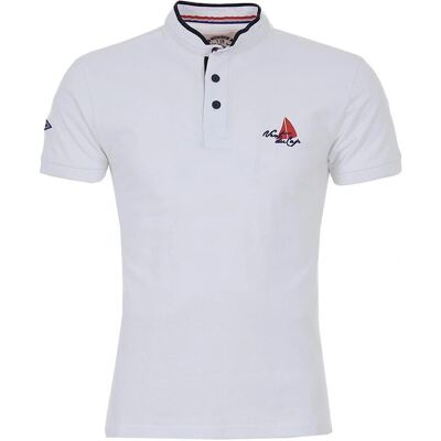 Vent Du Cap CARMAND - Poloshirt - Männer - white Vent Du Cap CARMAND - Poloshirt - Männer - white