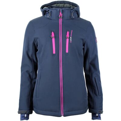 Peak Mountain Anadi Marine Softshell Μπουφάν - Γυναίκα Peak Mountain Anadi Marine Softshell Μπουφάν - Γυναίκα