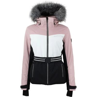 Peak Mountain ALMENIRA - Skijacke - Vrouwen - Zwart Roze Peak Mountain ALMENIRA - Skijacke - Vrouwen - Zwart Roze