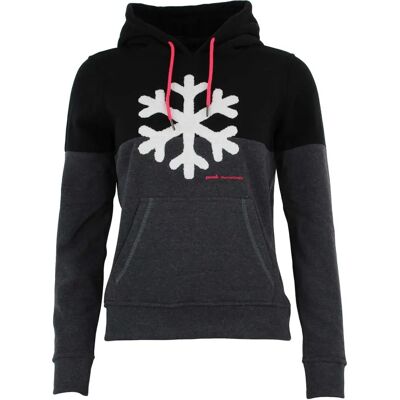 Peak Mountain ACARLO - Sweatshirt - Vrouwen - zwart/wit Peak Mountain ACARLO - Sweatshirt - Vrouwen - zwart/wit