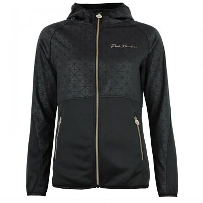Peak Mountain Amon Fleecepullover - Polarshell Femme - Noir EU S-XL - Publicité Peak Mountain Amon Fleecepullover - Polarshell Femme - Noir EU S-XL - Publicité