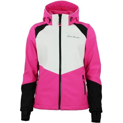 Μπουφάν Softshell Ρόζ Peak Mountain Ametis - Γυναίκα Μπουφάν Softshell Ρόζ Peak Mountain Ametis - Γυναίκα
