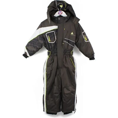Peak Mountain Ecombo Sneeuwpak voor jongens - Bruin - 6 jaar Peak Mountain Ecombo Sneeuwpak voor jongens - Bruin - 6 jaar