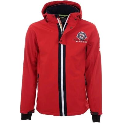 Vent Du Cap Cetom Rote Jacke - Wasserdicht Atmungsaktiv Softshell Vent Du Cap Cetom Rote Jacke - Wasserdicht Atmungsaktiv Softshell