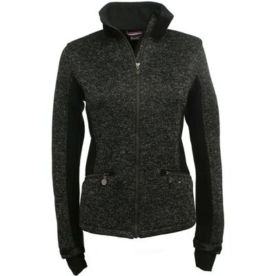 Peak Mountain ChineAtmos Fleecejacke - Zwart - Dames - M Peak Mountain ChineAtmos Fleecejacke - Zwart - Dames - M