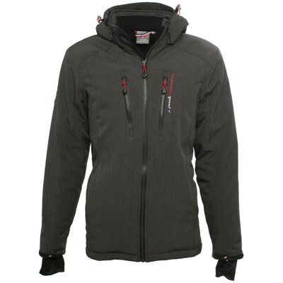 Μαύρο Softshell Χαλάκι Peak Mountain - Μπουφάν Μαύρο Softshell Χαλάκι Peak Mountain - Μπουφάν